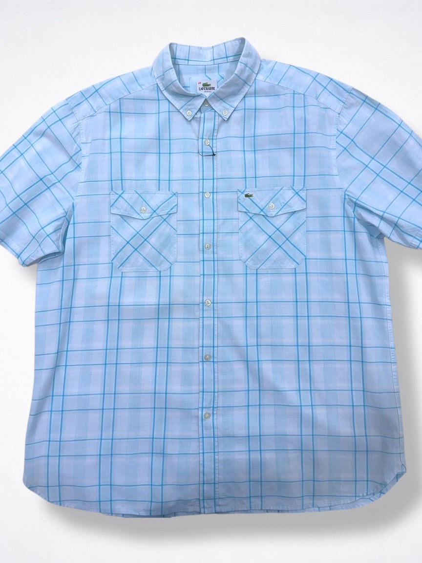 Camisa Lacoste Classic Fit Manga Corta Talla XL