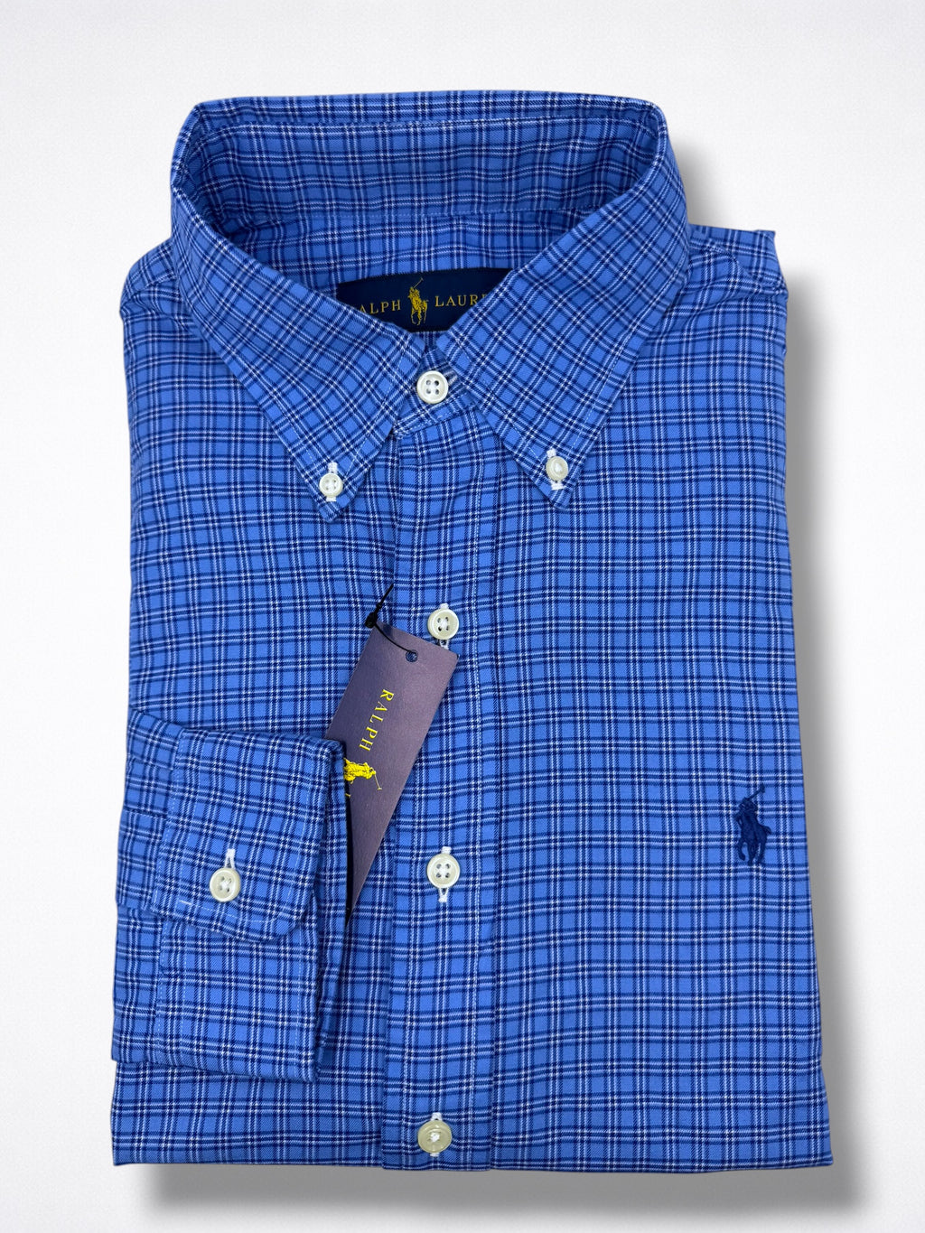 Camisa Polo Ralph Lauren Classic Fit Manga Larga Talla S