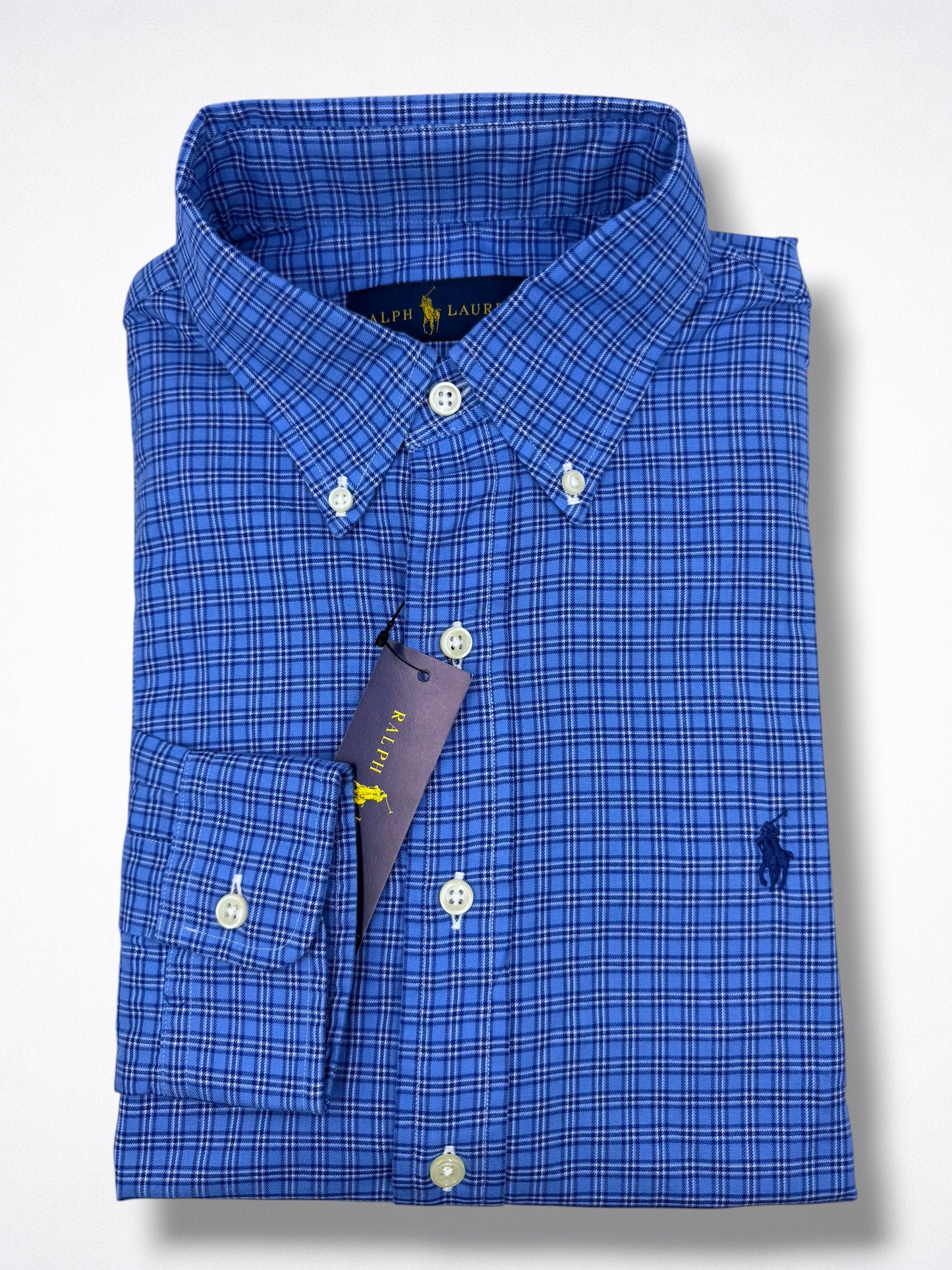 Camisa Polo Ralph Lauren Classic Fit Manga Larga Talla S