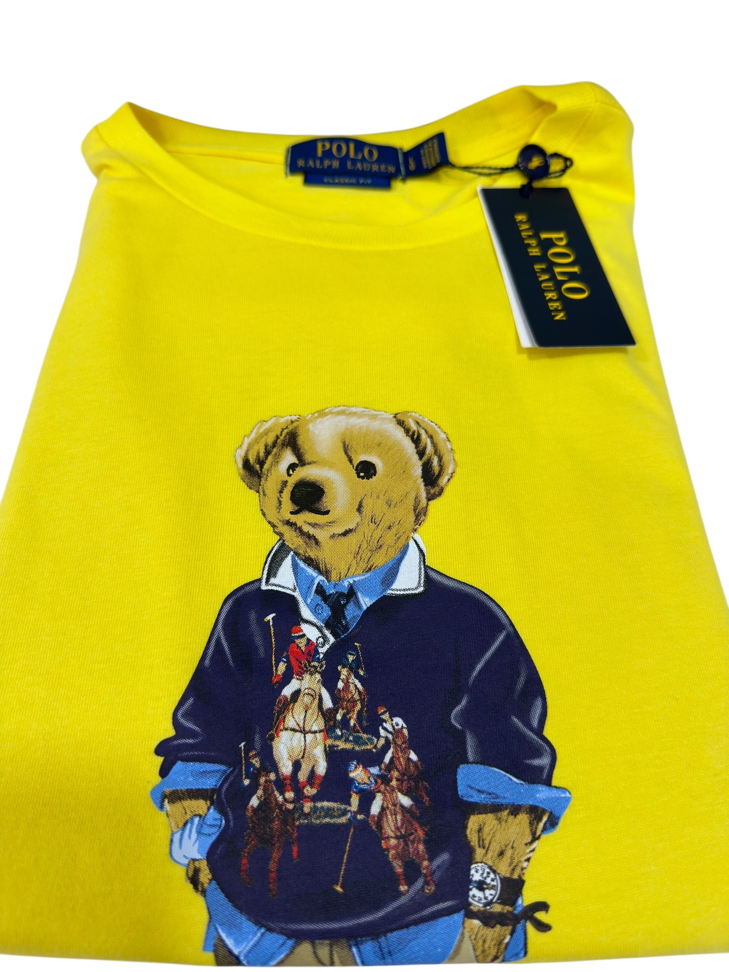Playera Polo Ralph Lauren Classic Fit Cuello Redondo Talla L