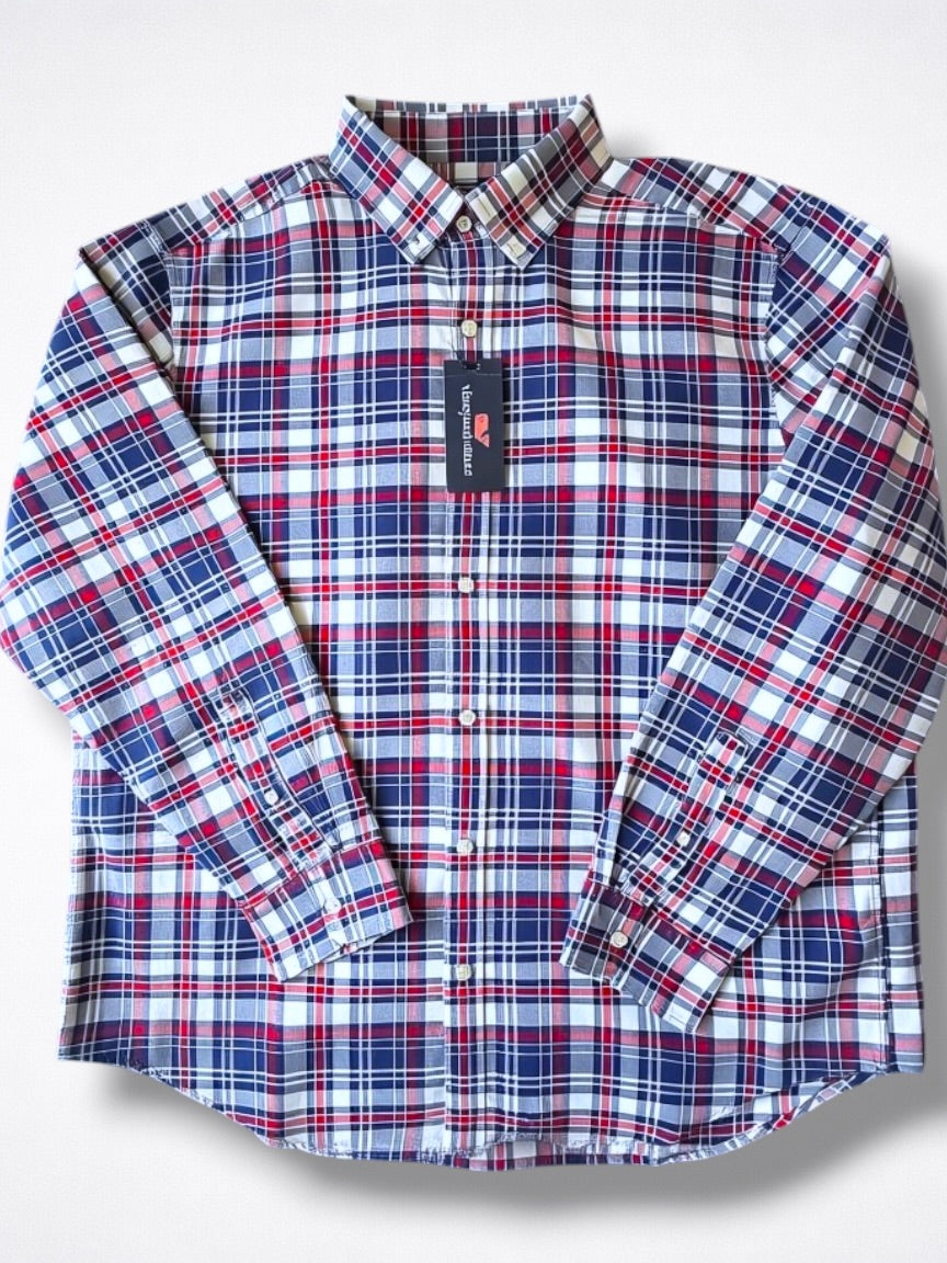 Camisa Vineyard Vines Classic Fit Manga Larga Talla XL