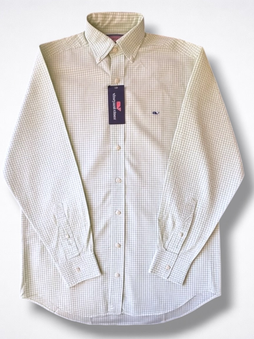 Camisa Vineyard Vienes Classic Fit Manga Larga Talla S