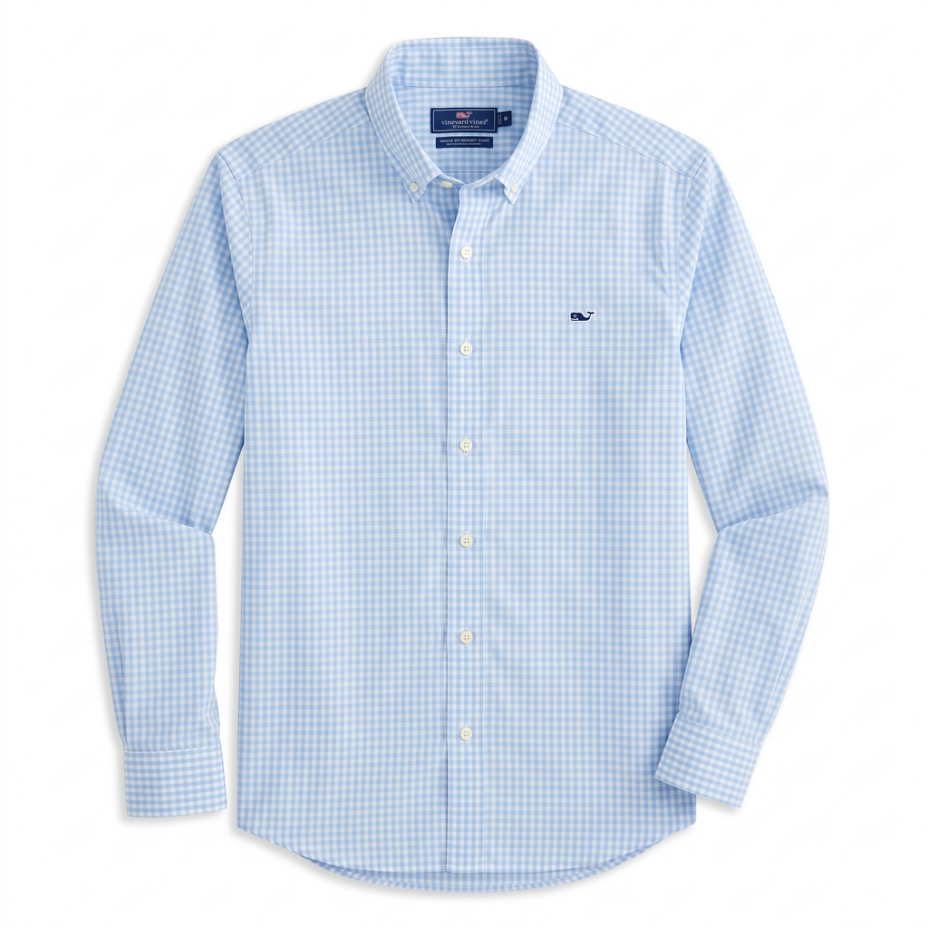 Camisa Vineyard Vines Classic Fit manga larga talla M