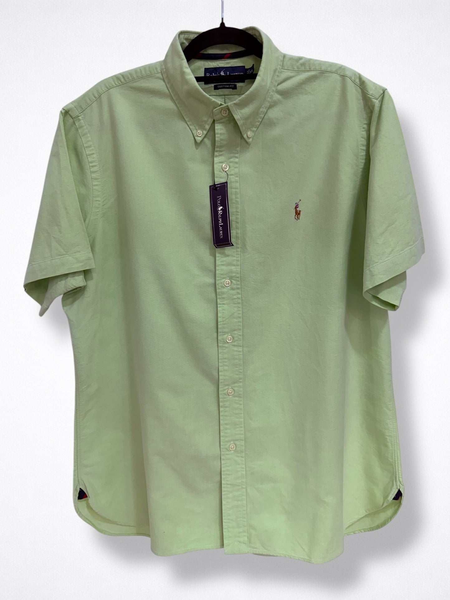 Camisa Polo Ralph Lauren Custom Fit Manga Corta Talla XL