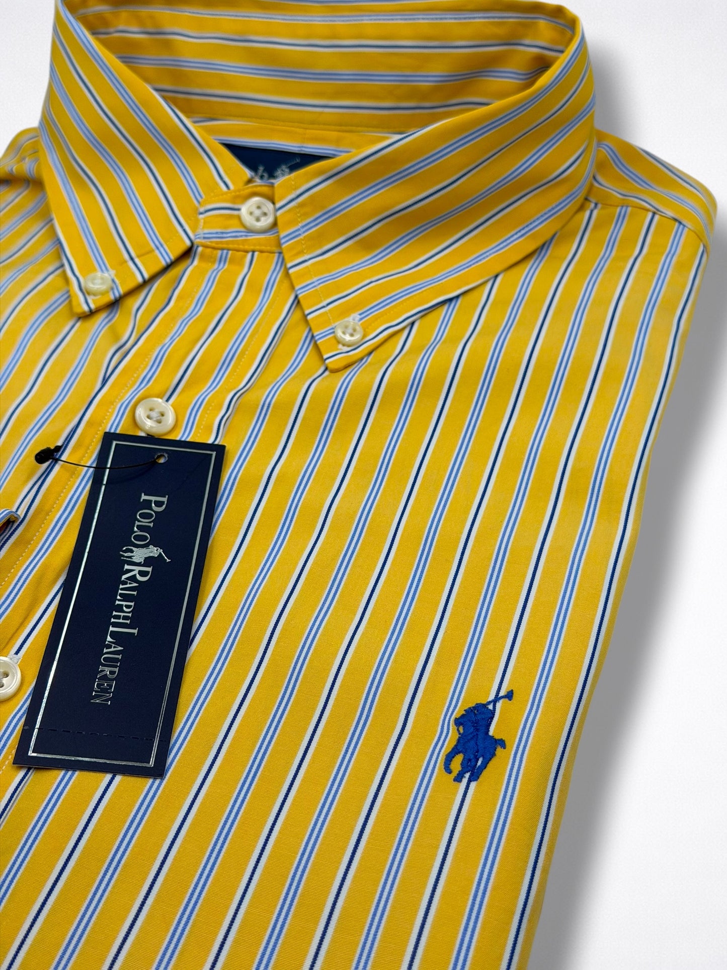 Camisa Polo Ralph Lauren Classic Fit Manga Larga Talla L