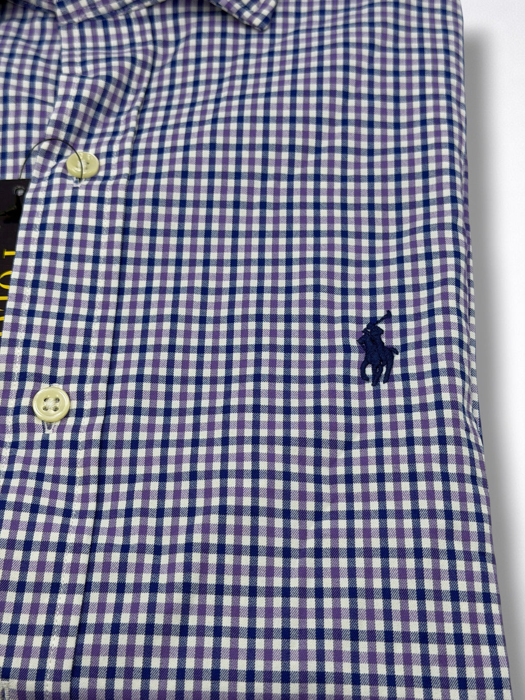 Camisa Polo Ralph Lauren Classic Fit Manga Larga Talla XS