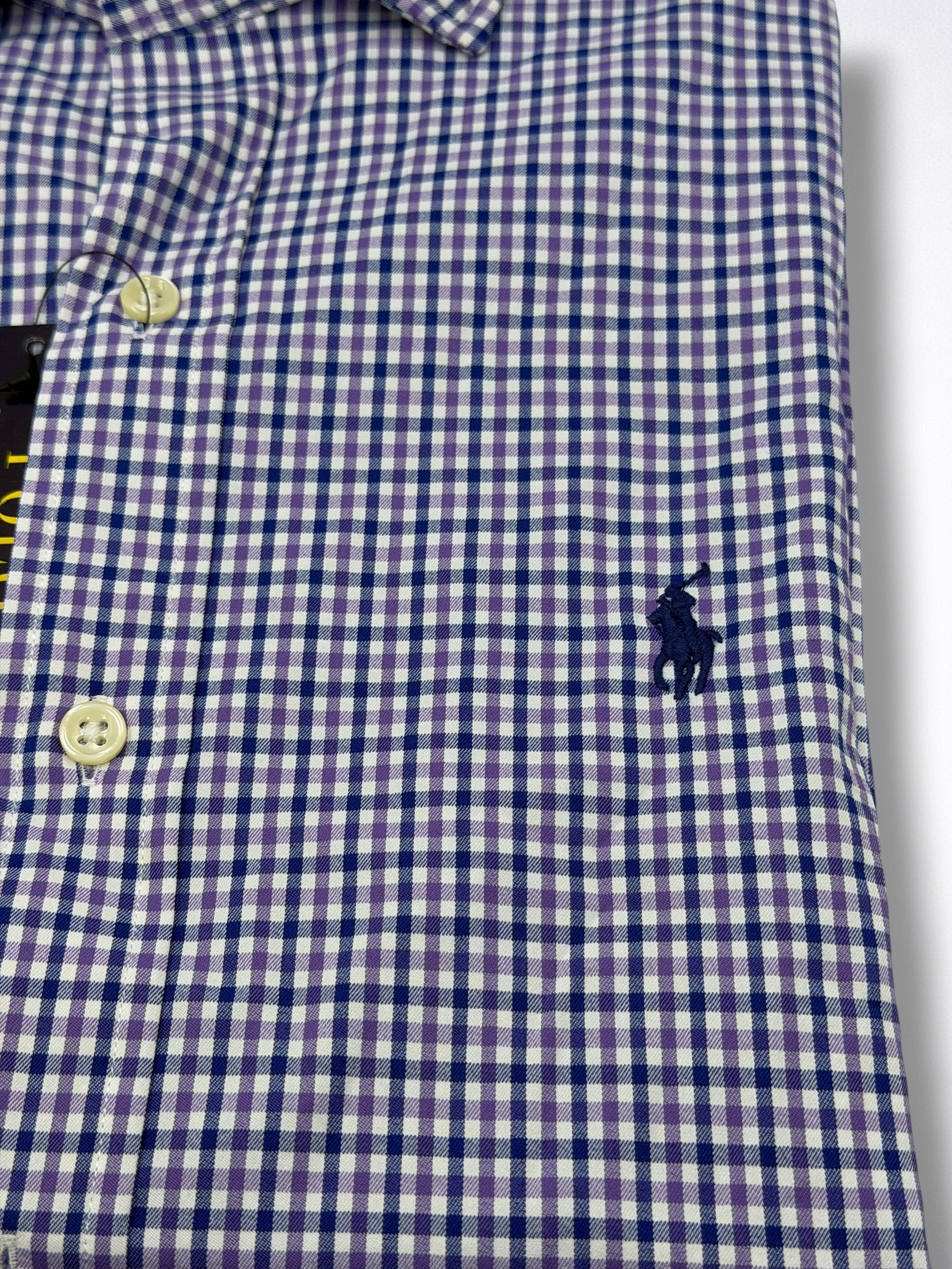 Camisa Polo Ralph Lauren Classic Fit Manga Larga Talla XS