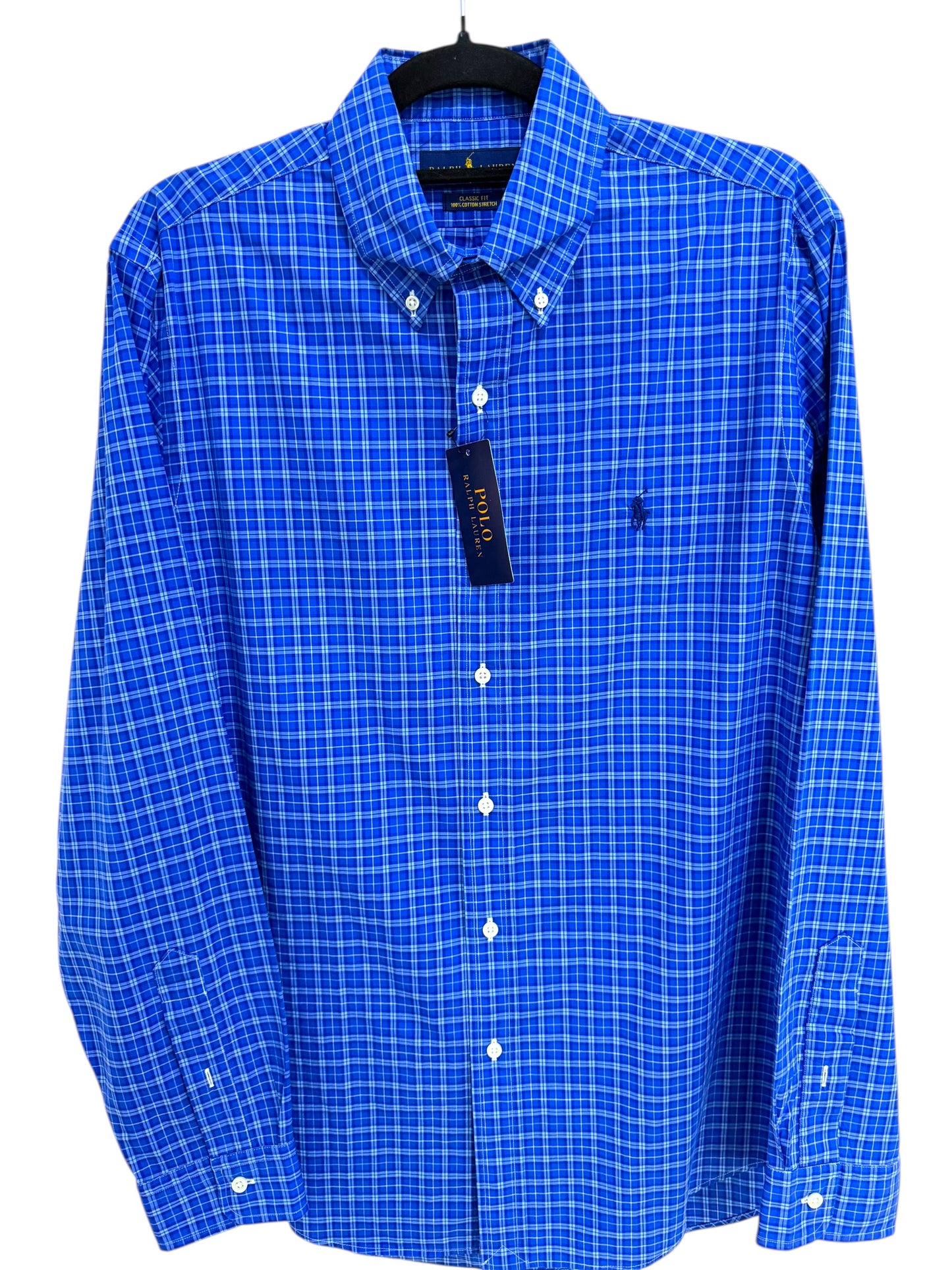 Camisa Polo Ralph Lauren Classic Fit Manga Larga Talla M