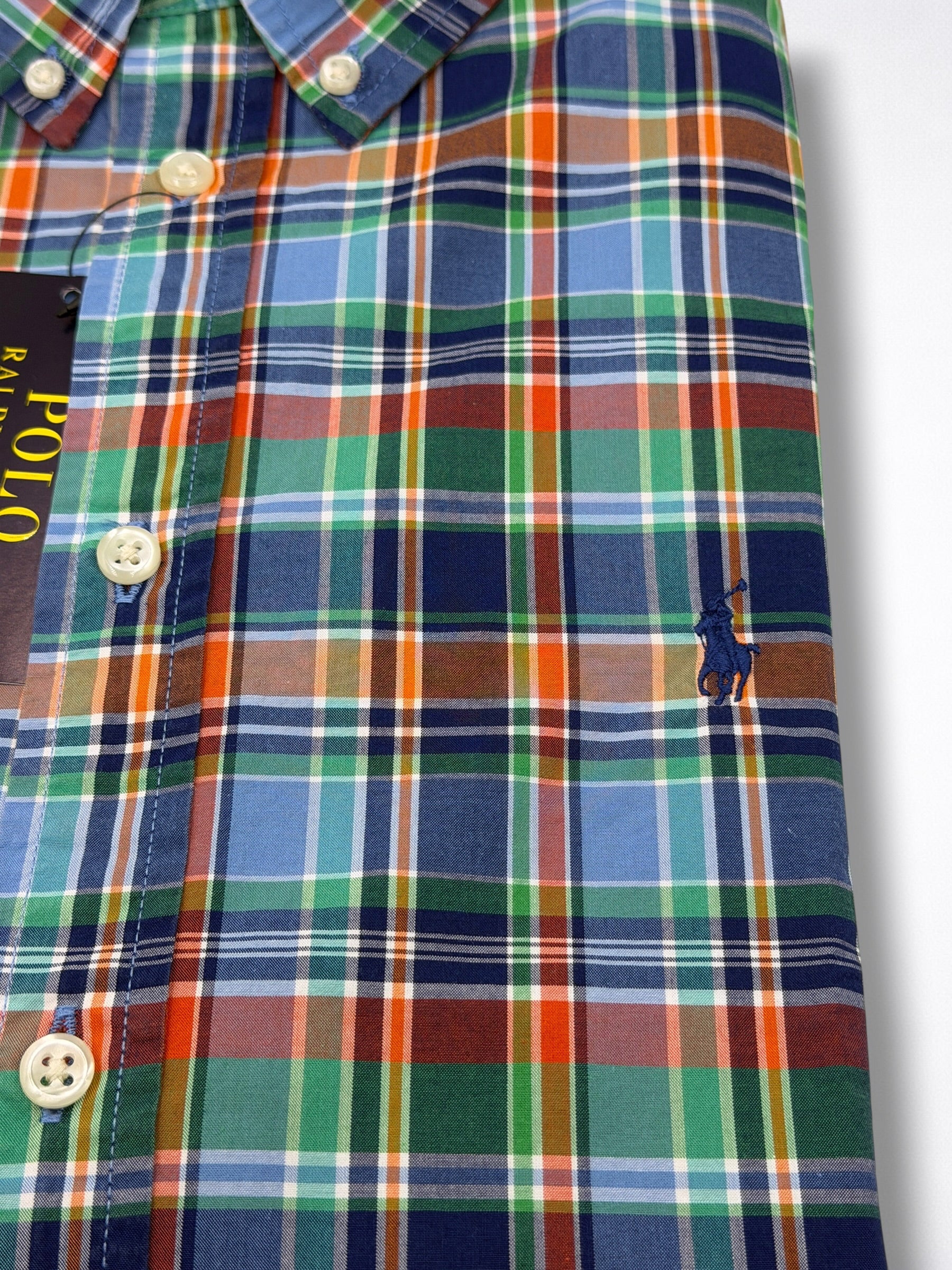 Camisa Polo Ralph Lauren Classic Fit Manga Larga Talla XS