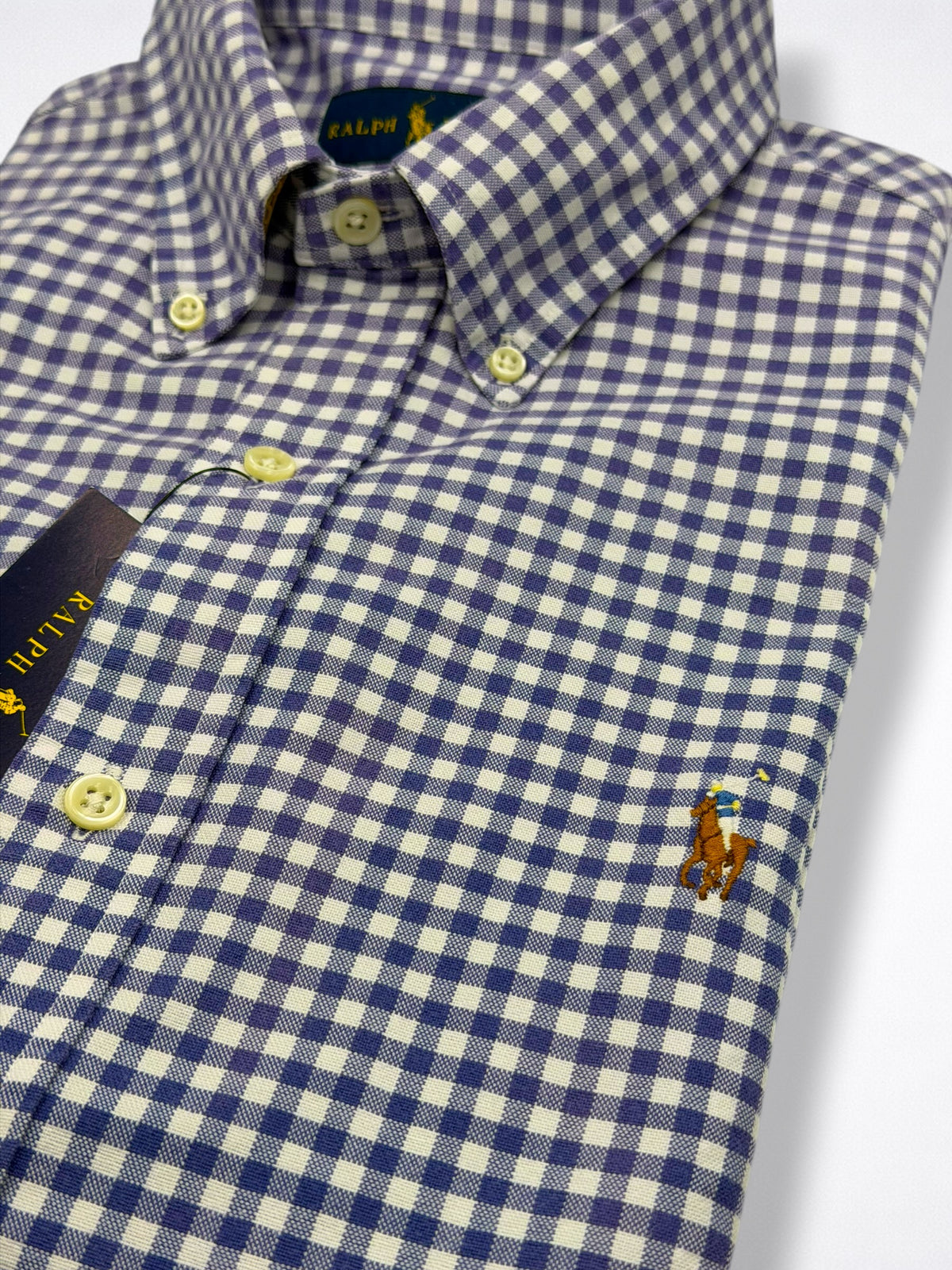 Camisa Polo Ralph Lauren Classic Fit Manga Larga Talla M