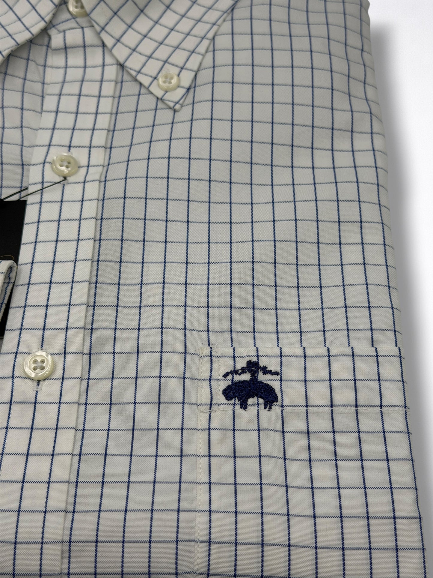 Camisa Brooks Brothers Classic Fit Manga Larga Talla M