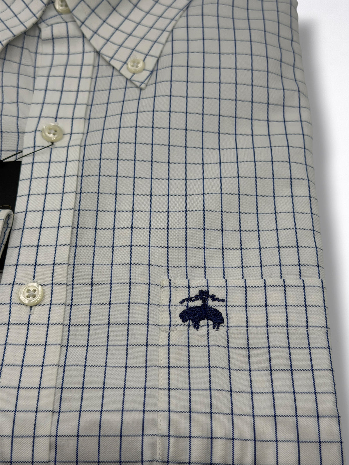 Camisa Brooks Brothers Classic Fit Manga Larga Talla M