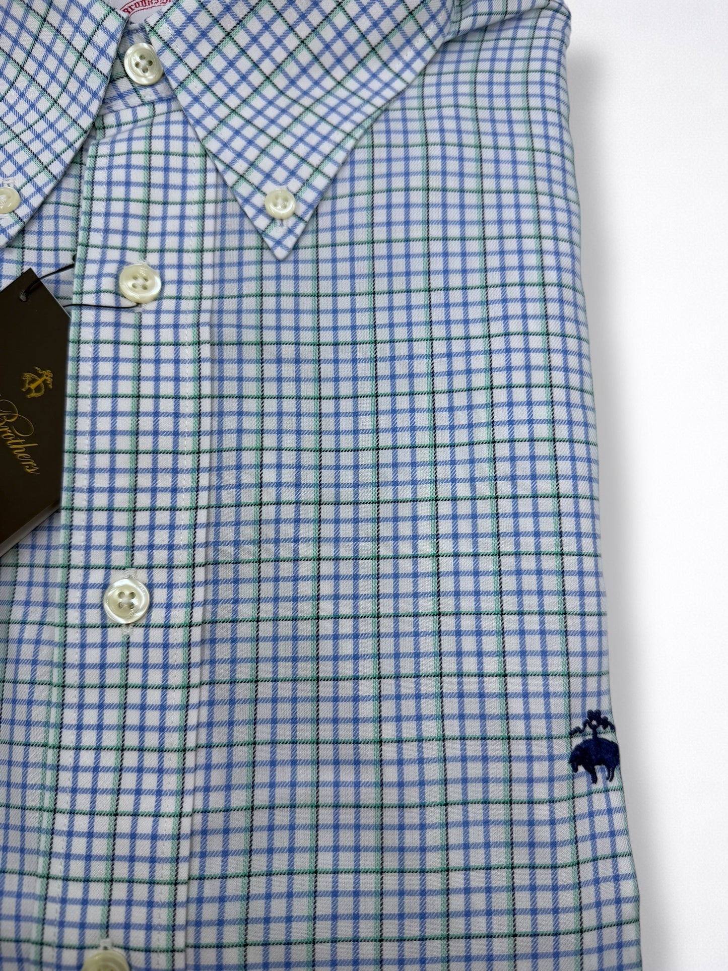 Camisa Brooks Brothers Classic Fit Manga Larga Talla XL
