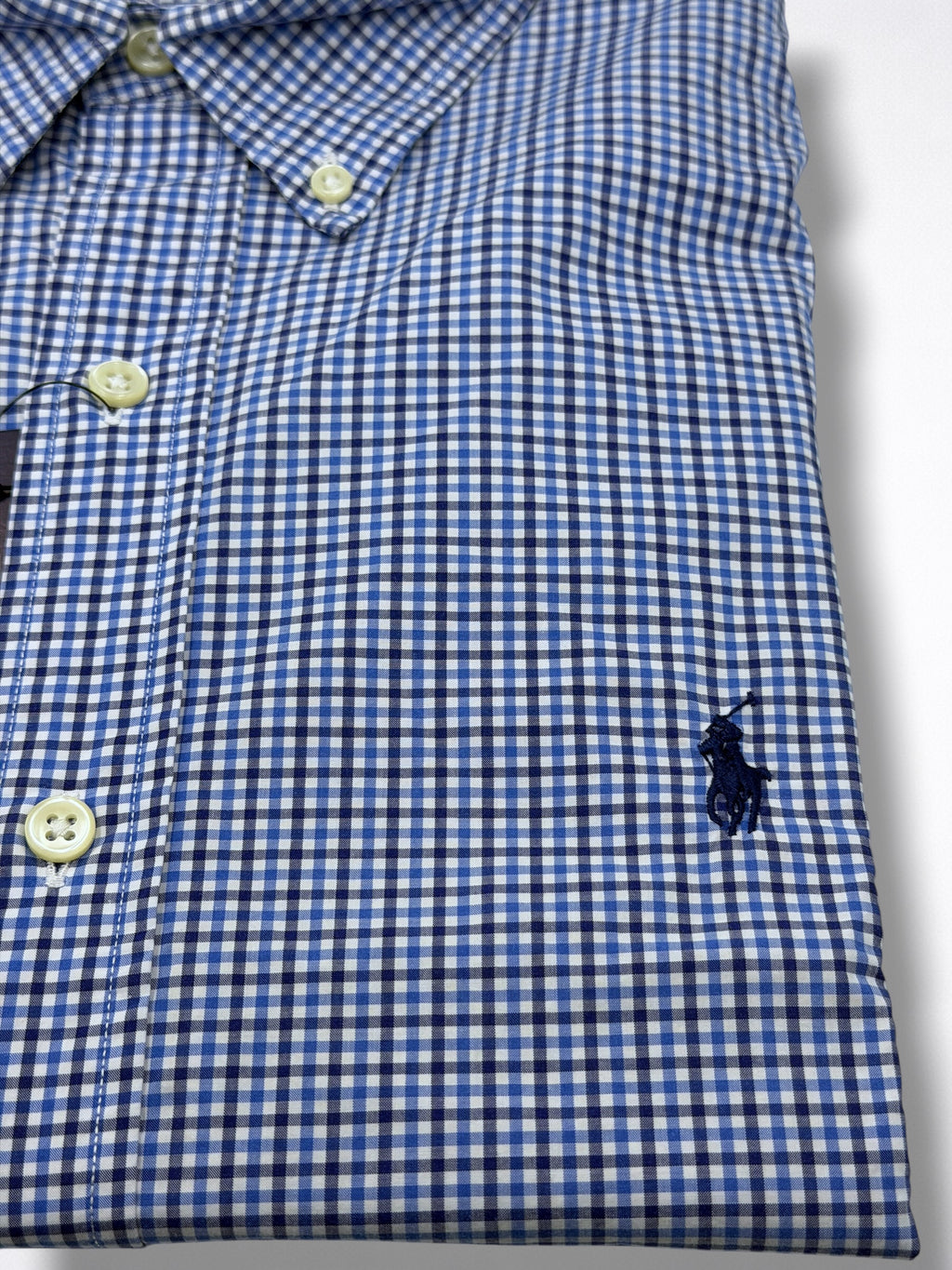 Camisa Polo Ralph Lauren Classic Fit Manga Larga Talla L