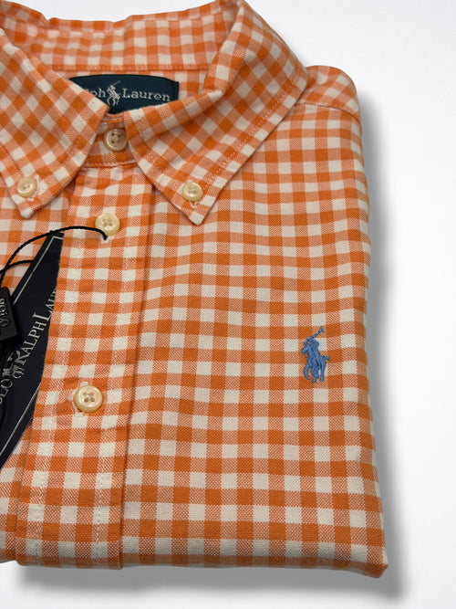 Camisa Polo Ralph Lauren Classic Fit manga larga talla 5 niño