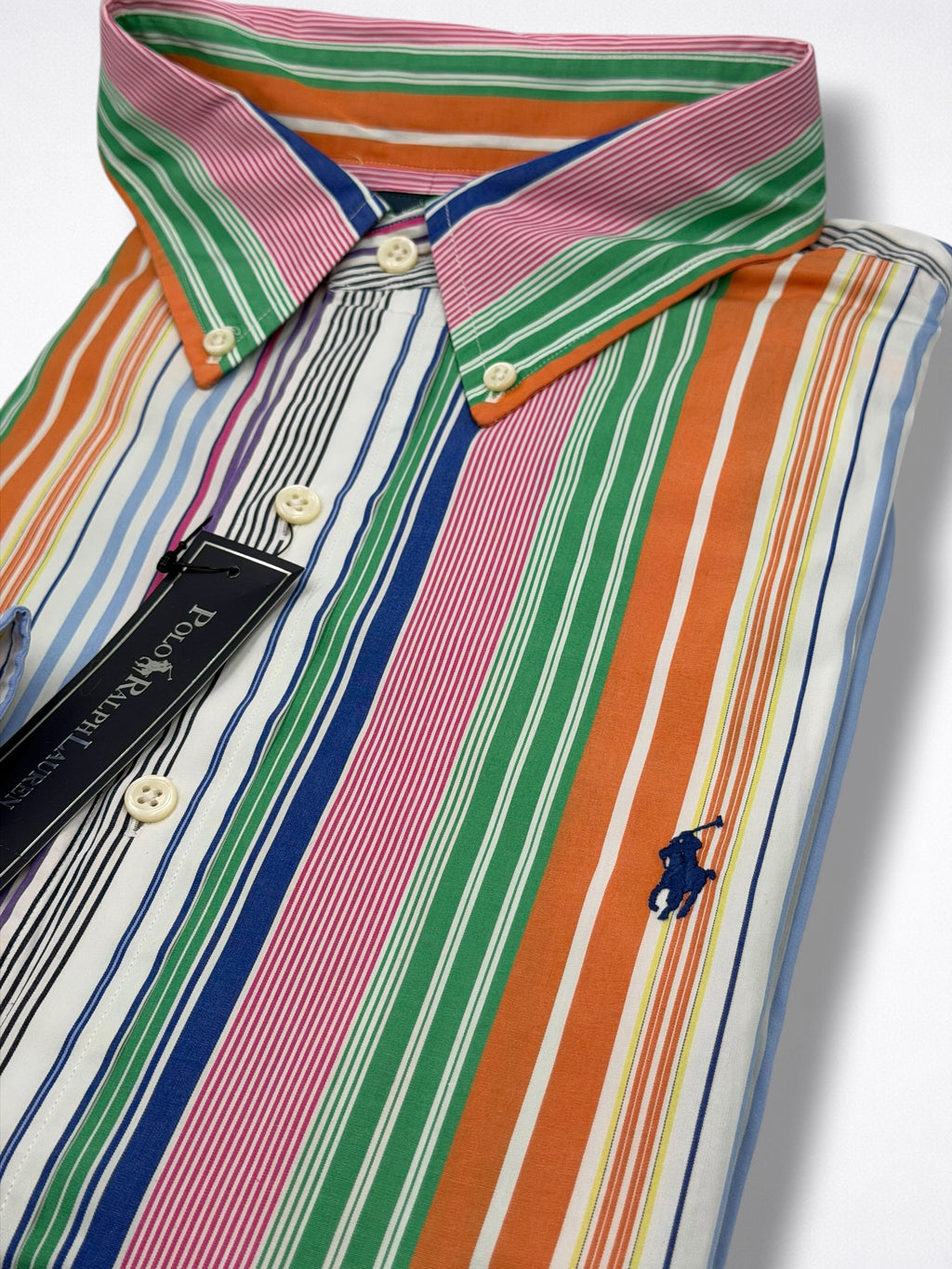 Camisa Polo Ralph Lauren Classic Fit Manga Larga Talla XL