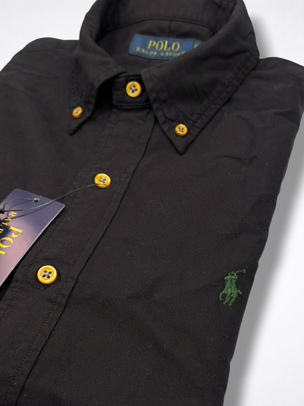 Camisa Polo Ralph Lauren Classic Fit Manga Larga Talla S