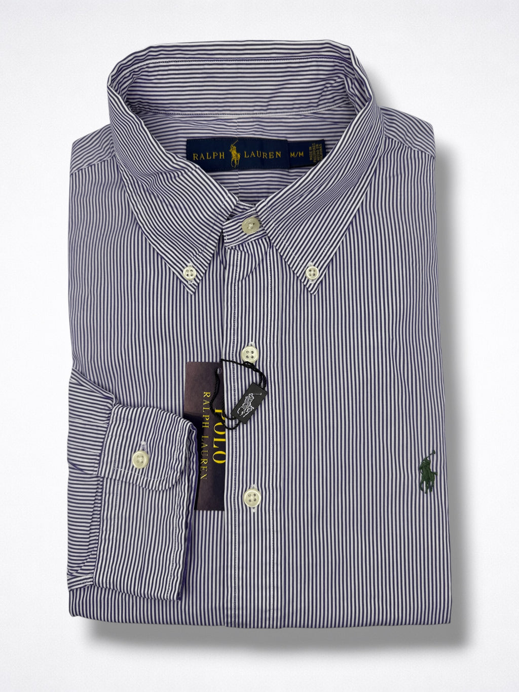 Camisa Polo Ralph Lauren Classic Fit manga larga talla M