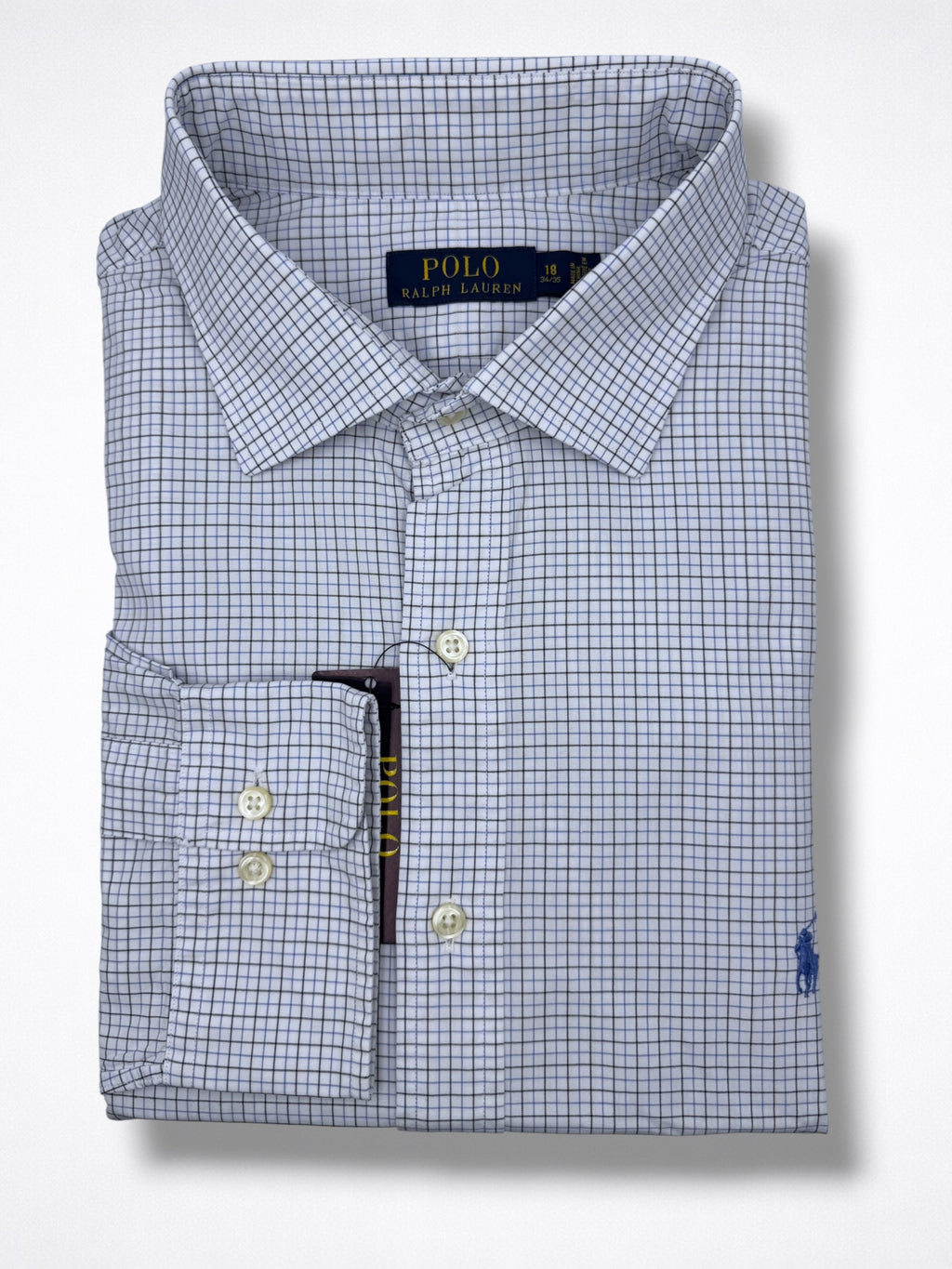 Camisa Polo Ralph Lauren Classic Fit Manga Larga Talla XXL