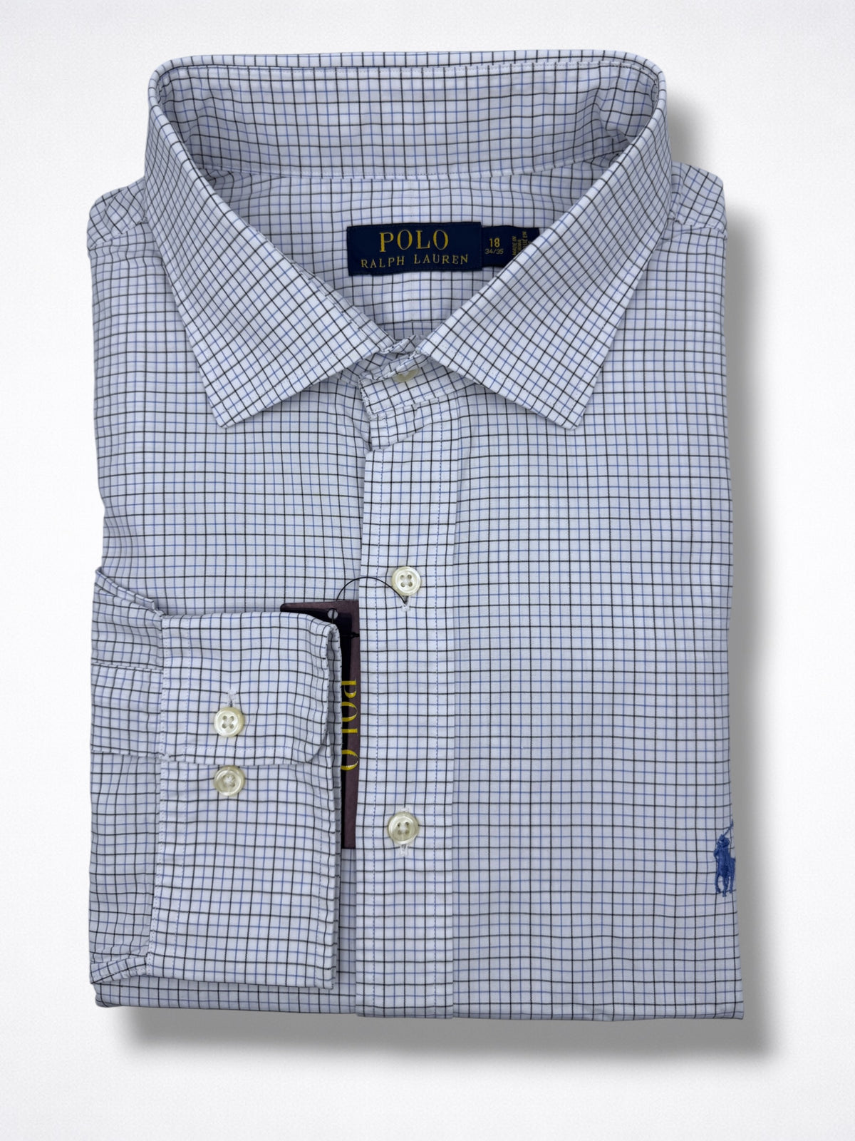Camisa Polo Ralph Lauren Classic Fit Manga Larga Talla XXL