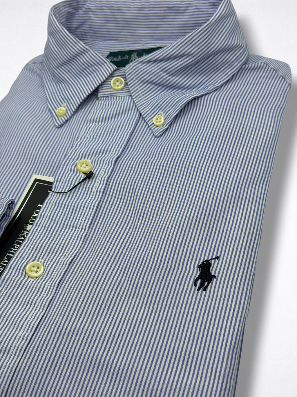 Camisa Polo Ralph Lauren Custom Fit Manga Larga Talla M