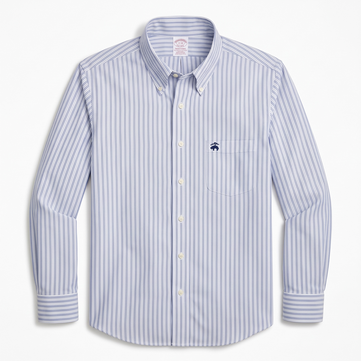 Camisa Brooks Brothers Classic Fit manga larga talla XL