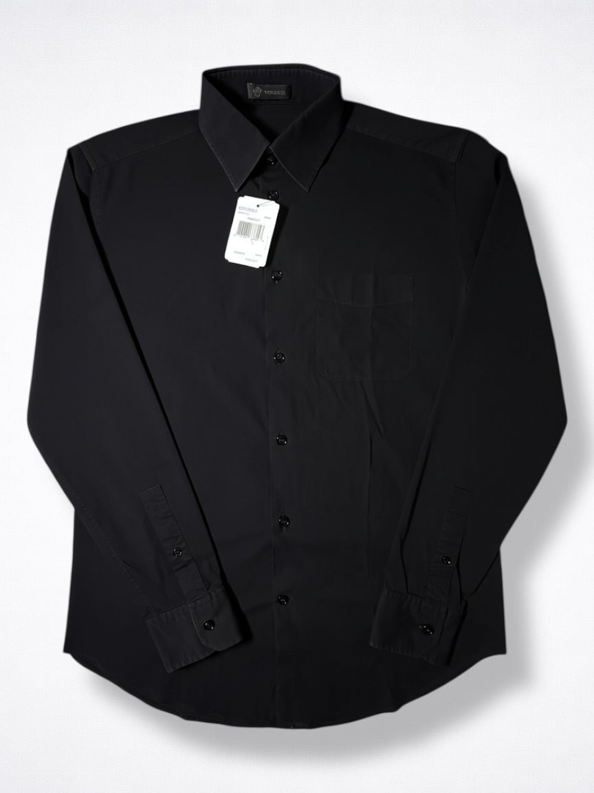 Camisa Versace Regular Fit Manga Larga Talla S