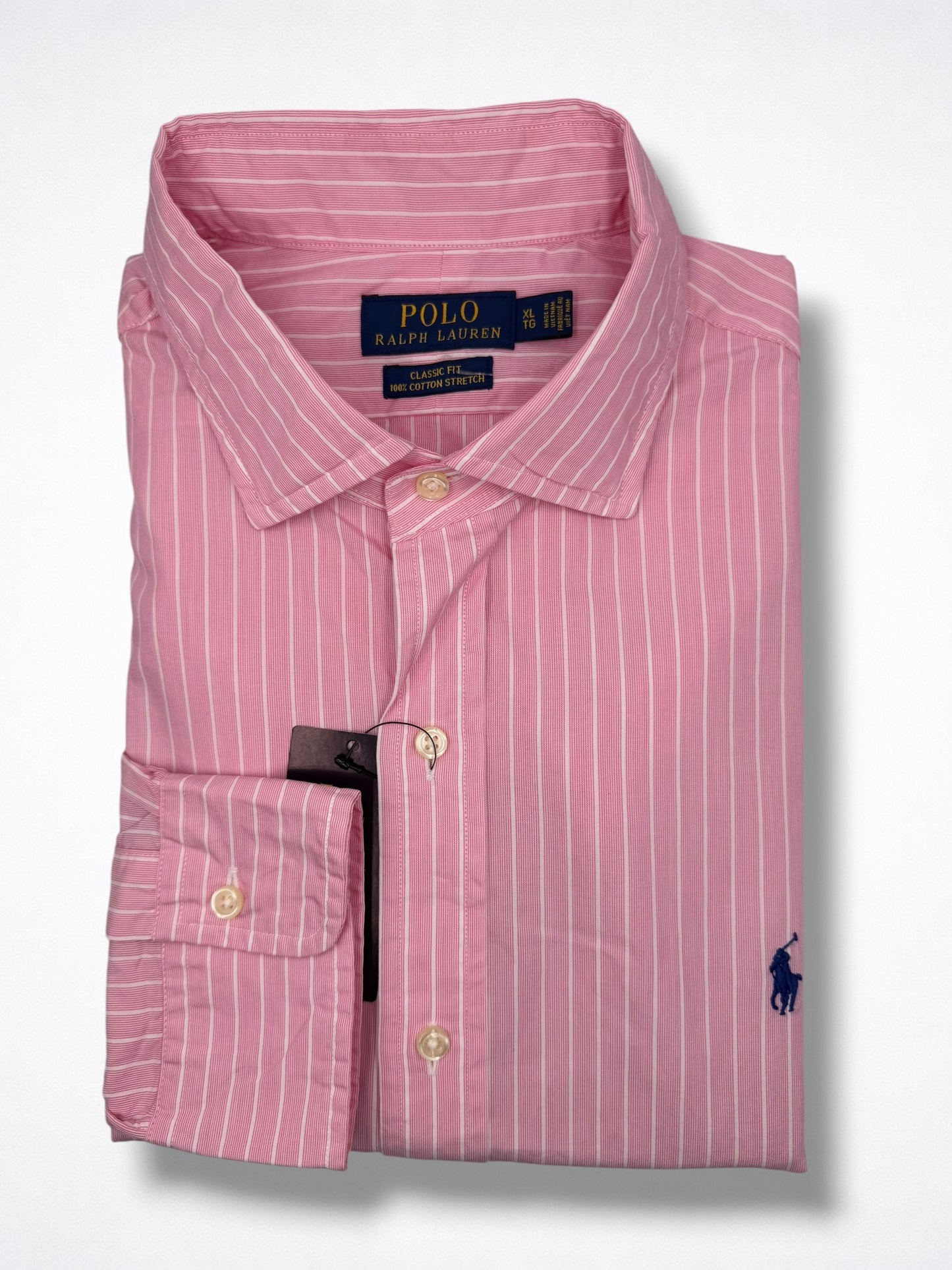 Camisa Polo Ralph Lauren Classic Fit Manga Larga Talla XL