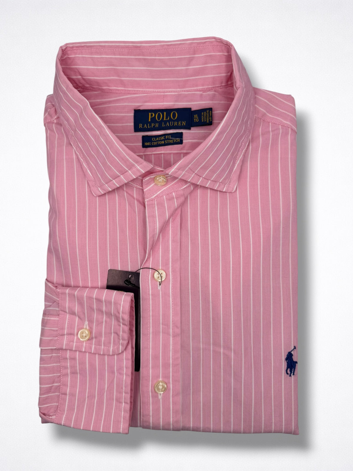 Camisa Polo Ralph Lauren Classic Fit Manga Larga Talla XL