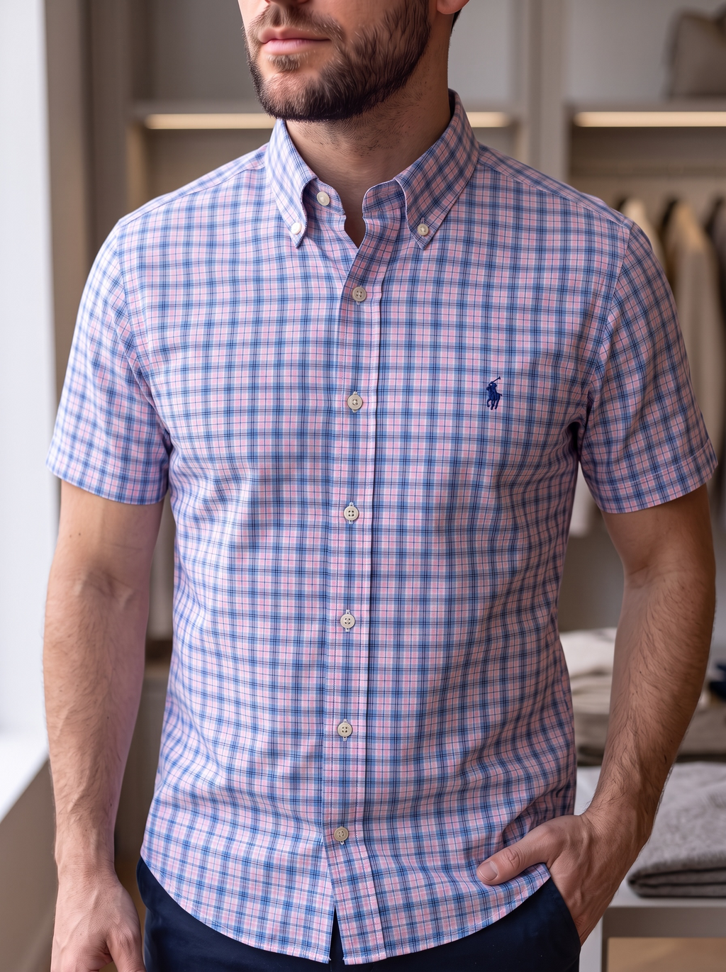 Camisa Polo Ralph Lauren Classic Fit manga corta talla M