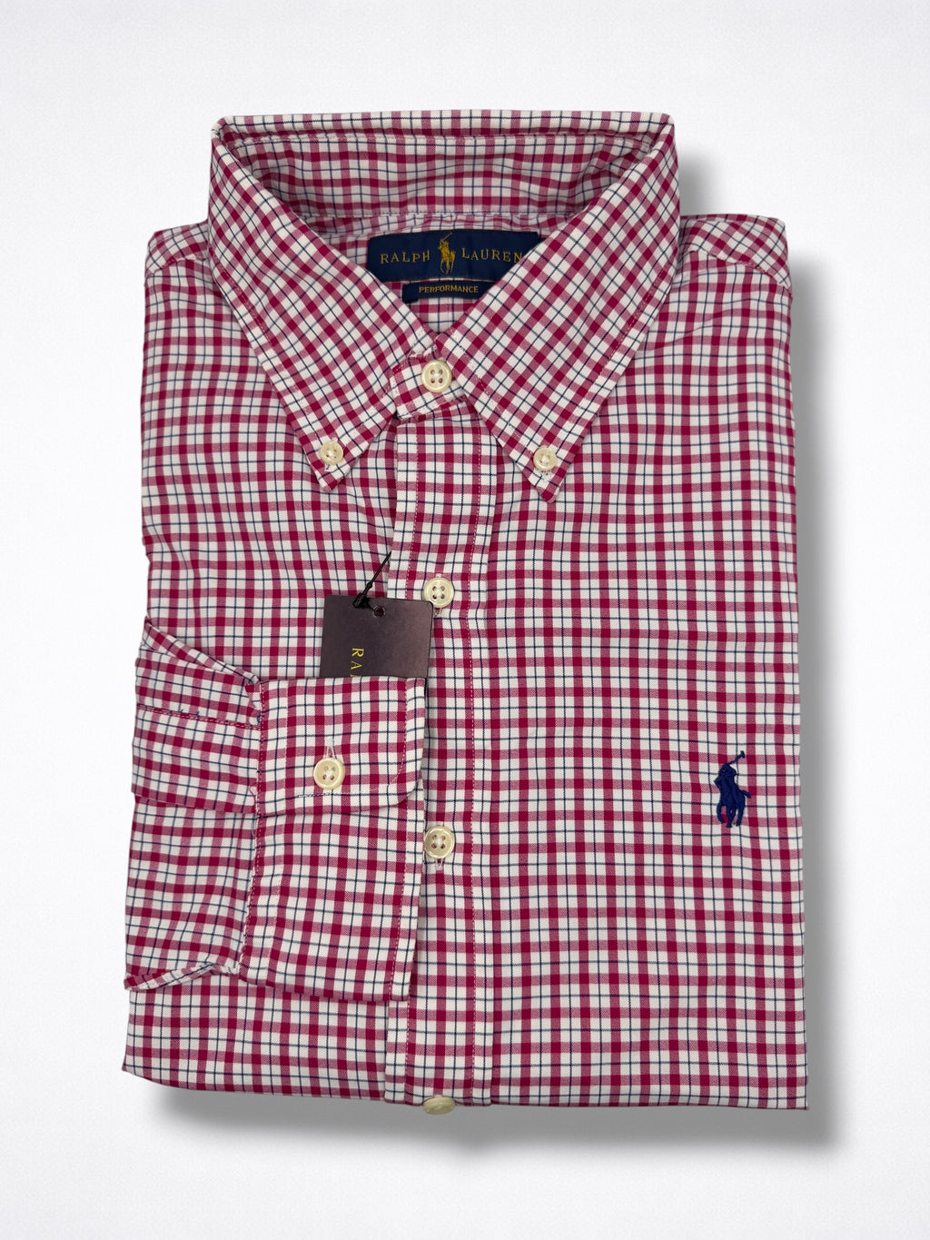 Camisa Polo Ralph Lauren Classic Fit manga larga talla S