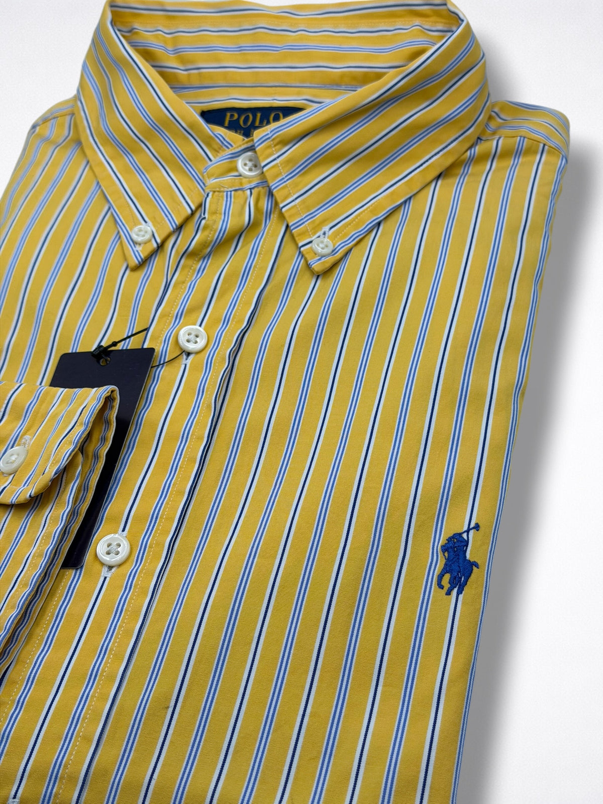 Camisa Polo Ralph Lauren Classic Fit Manga Larga Talla M