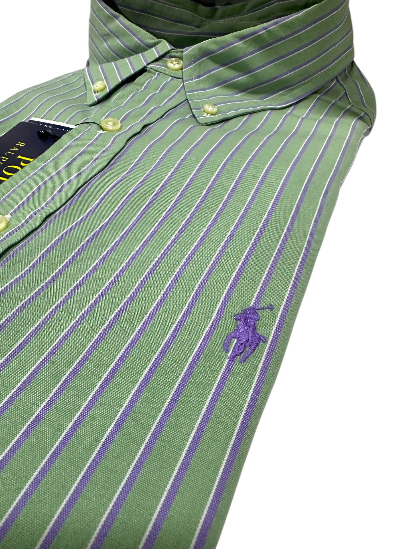 Camisa Polo Ralph Lauren Classic Fit Manga Larga Talla XL