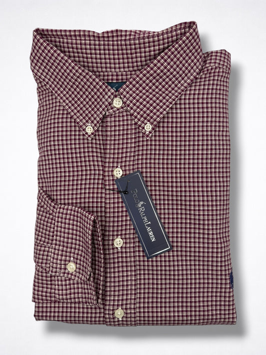 Camisa Polo Ralph Lauren XLT TALL Classic Fit Manga Larga Talla XXL