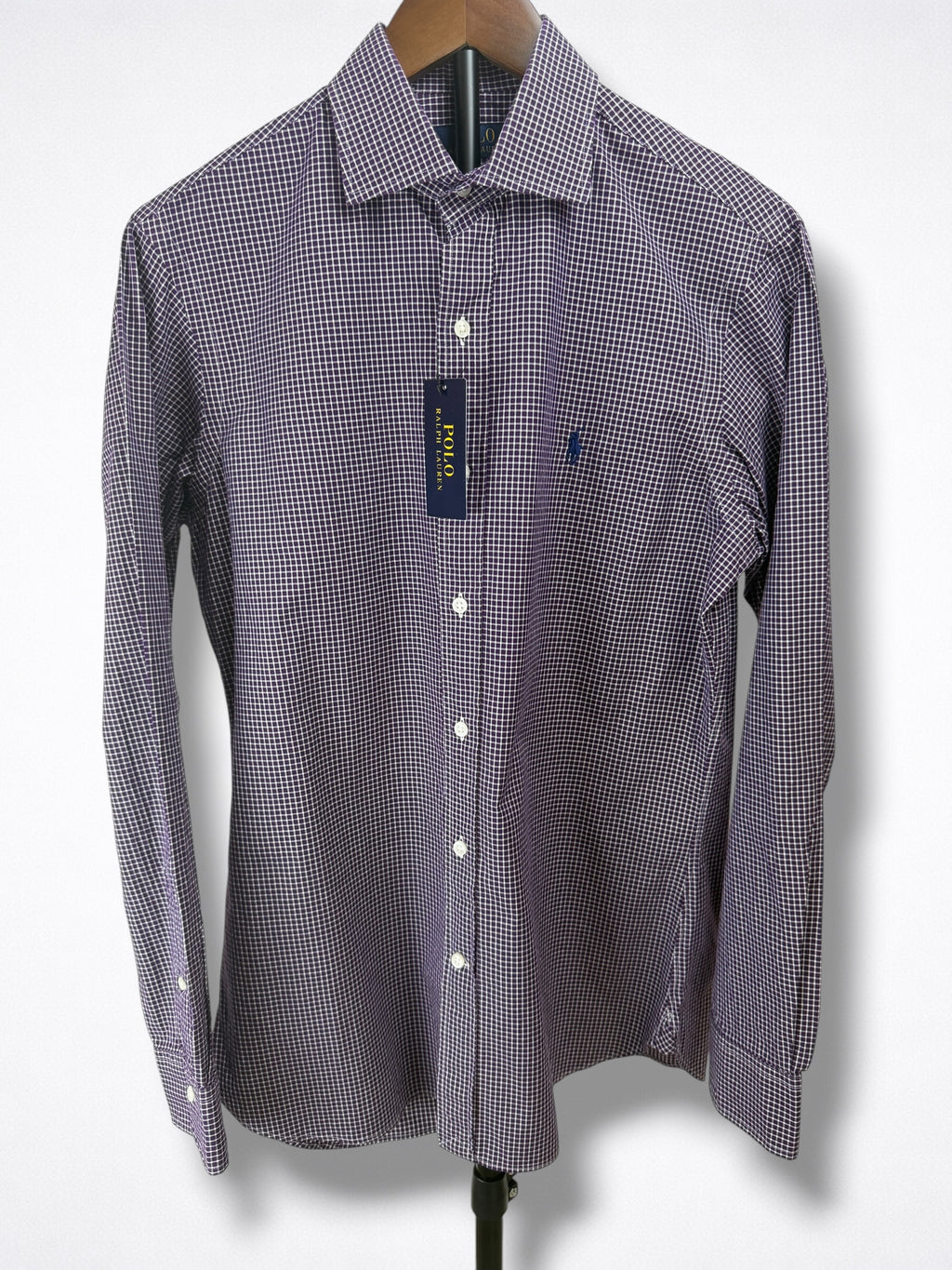 Camisa Polo Ralph Lauren Custom Fit Manga Larga Talla M