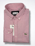 Camisa Lacoste Classic Fit Manga Larga Talla L