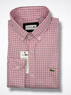 Camisa Lacoste Classic Fit Manga Larga Talla L