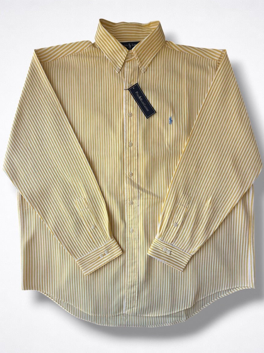 Camisa Polo Ralph Lauren Classic Fit Manga Larga Talla XXL