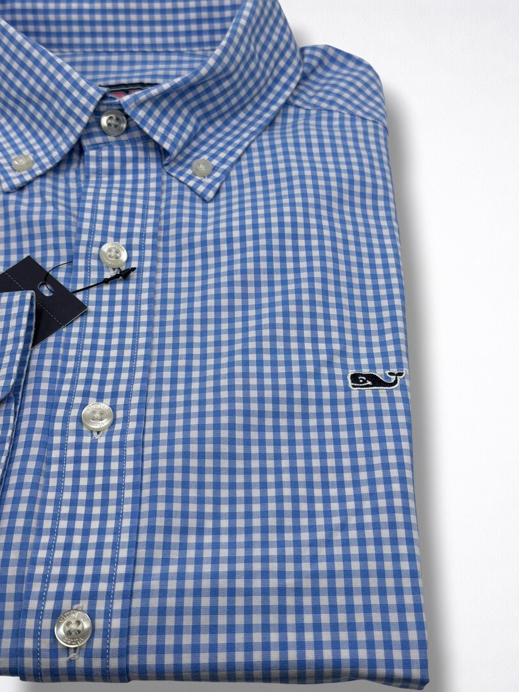 Camisa Vineyard Vines Classic Fit manga larga talla S