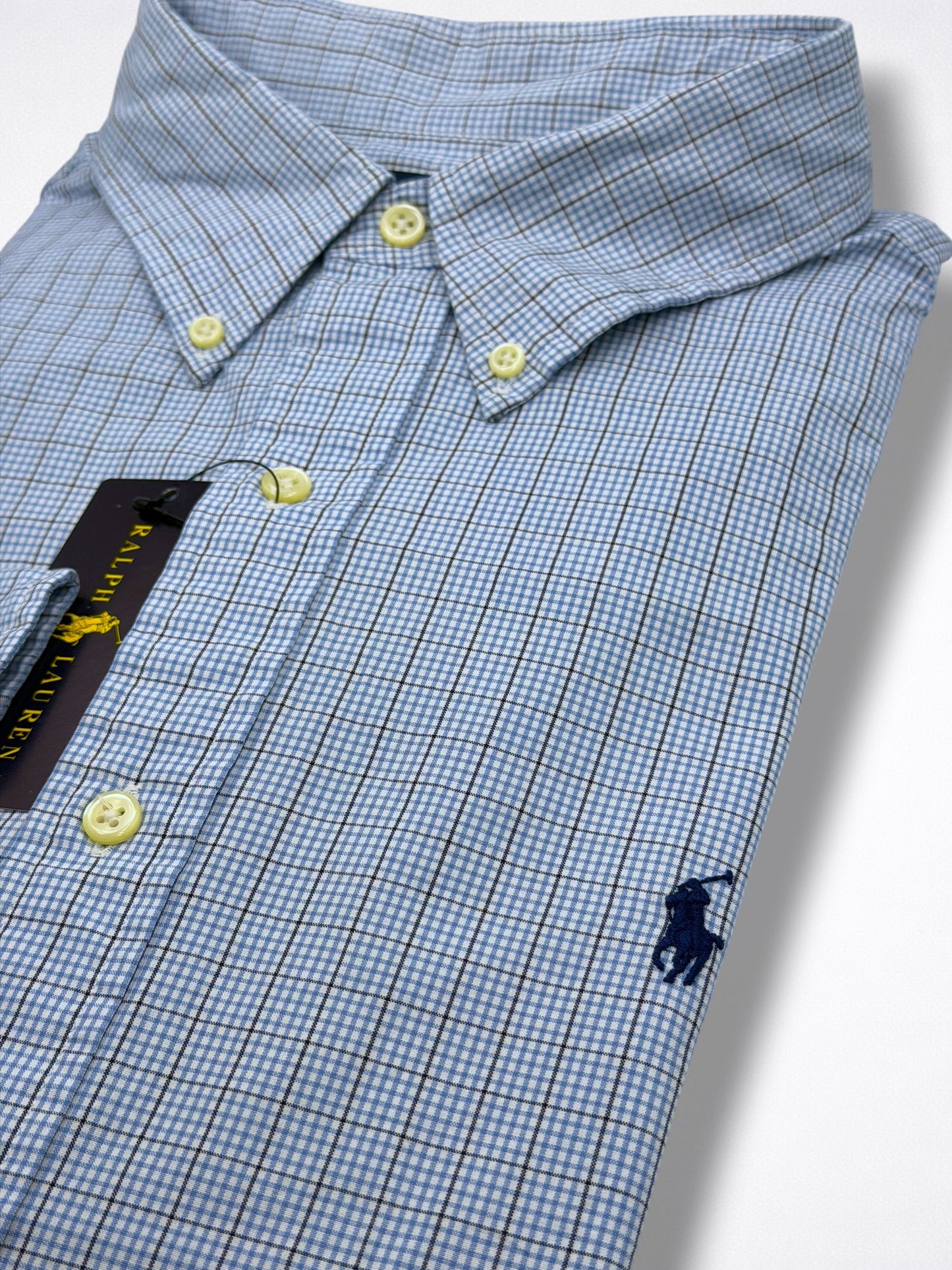 Camisa Polo Ralph Lauren Classic Fit Manga Larga Talla XL