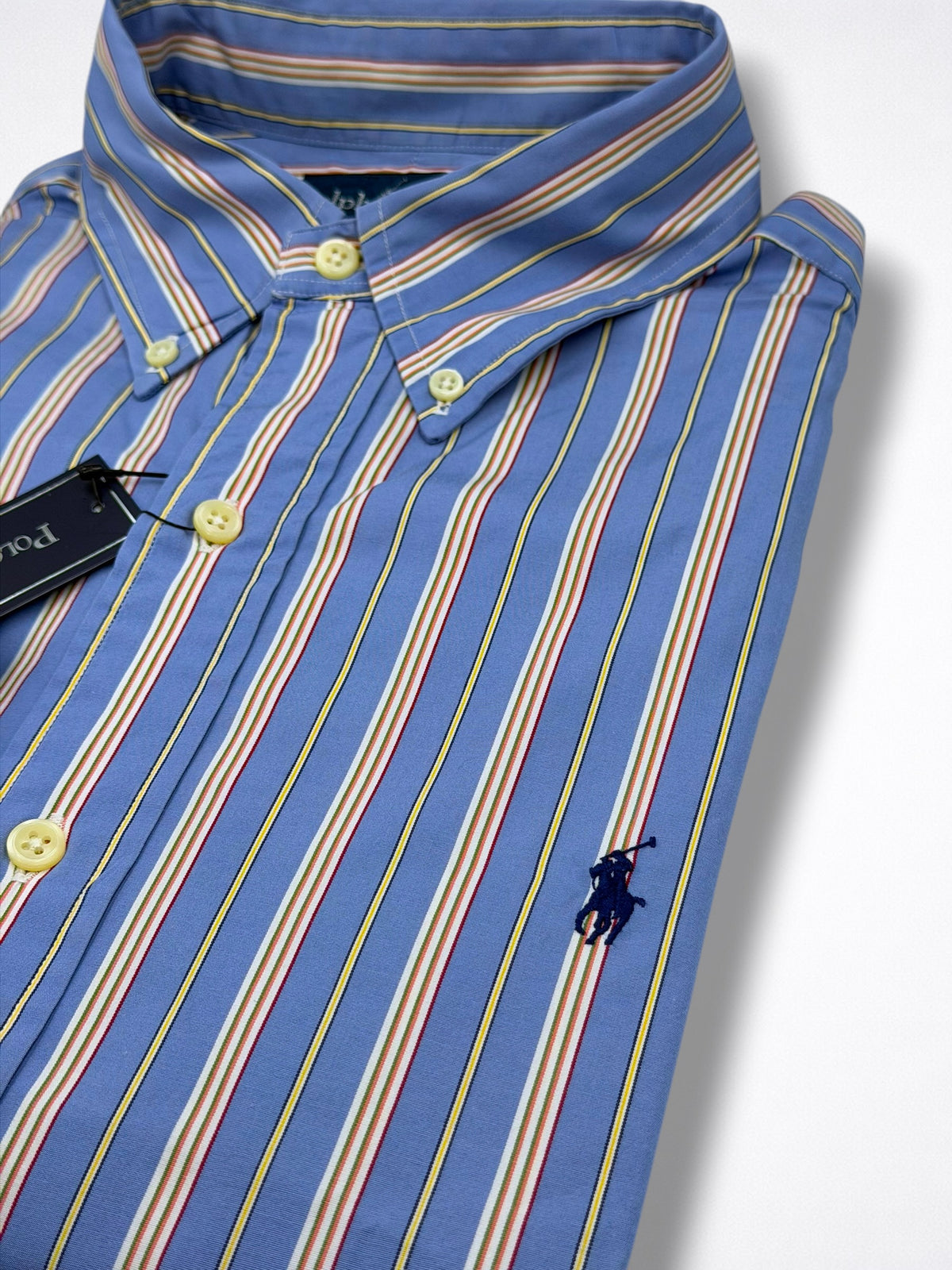 Camisa Polo Ralph Lauren Classic Fit Manga Larga 15 1/2 34/35 Talla M
