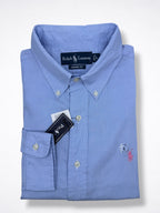 Camisa Polo Ralph Lauren Classic Fit Manga Larga Talla L