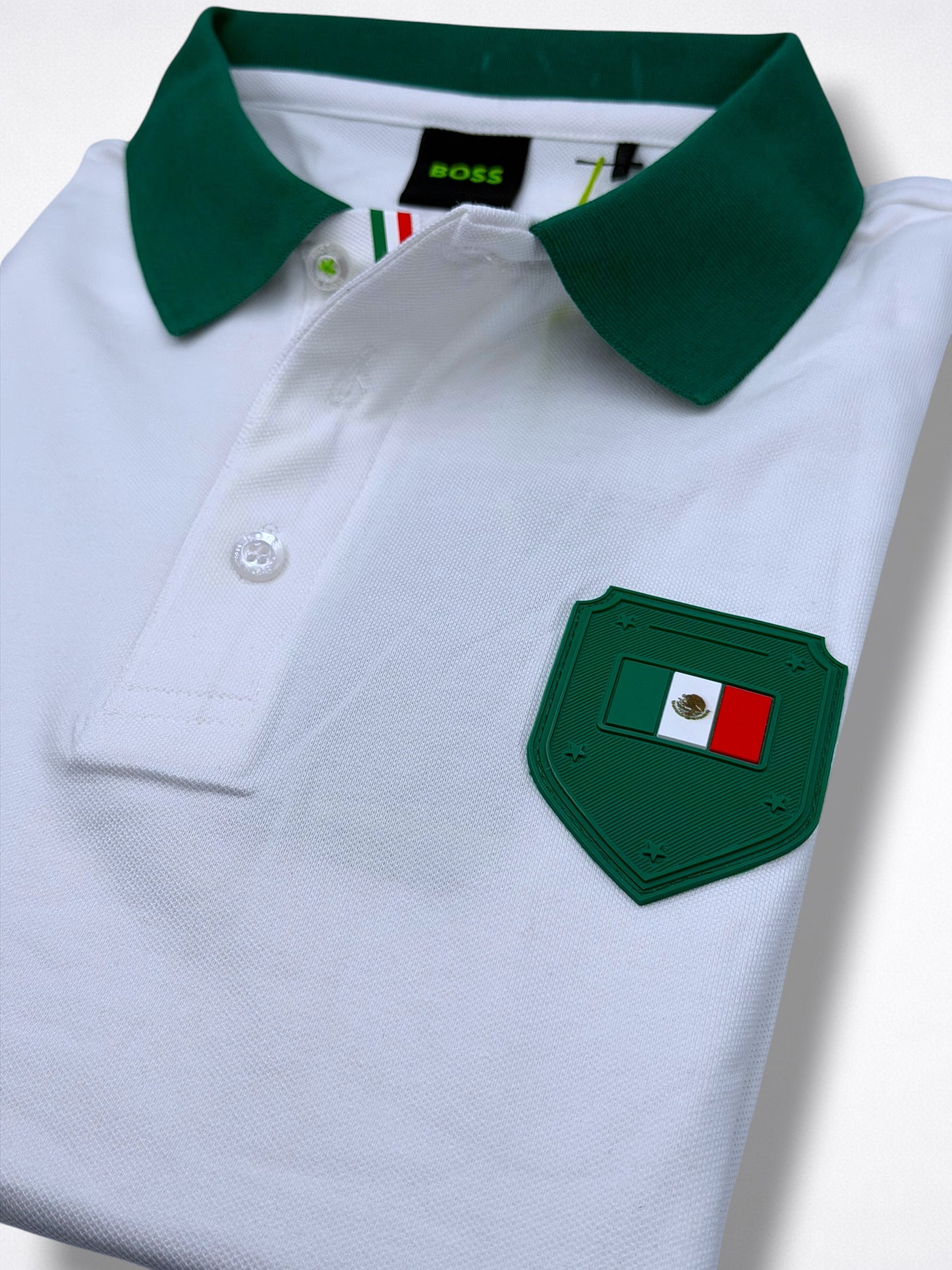 Playera Boss México Regular Fit Tipo Polo Talla L
