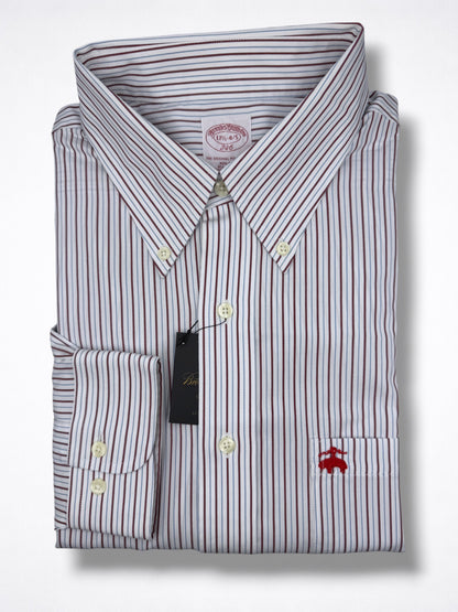 Camisa Brooks Brothers Classic Fit Manga Larga Talla XL