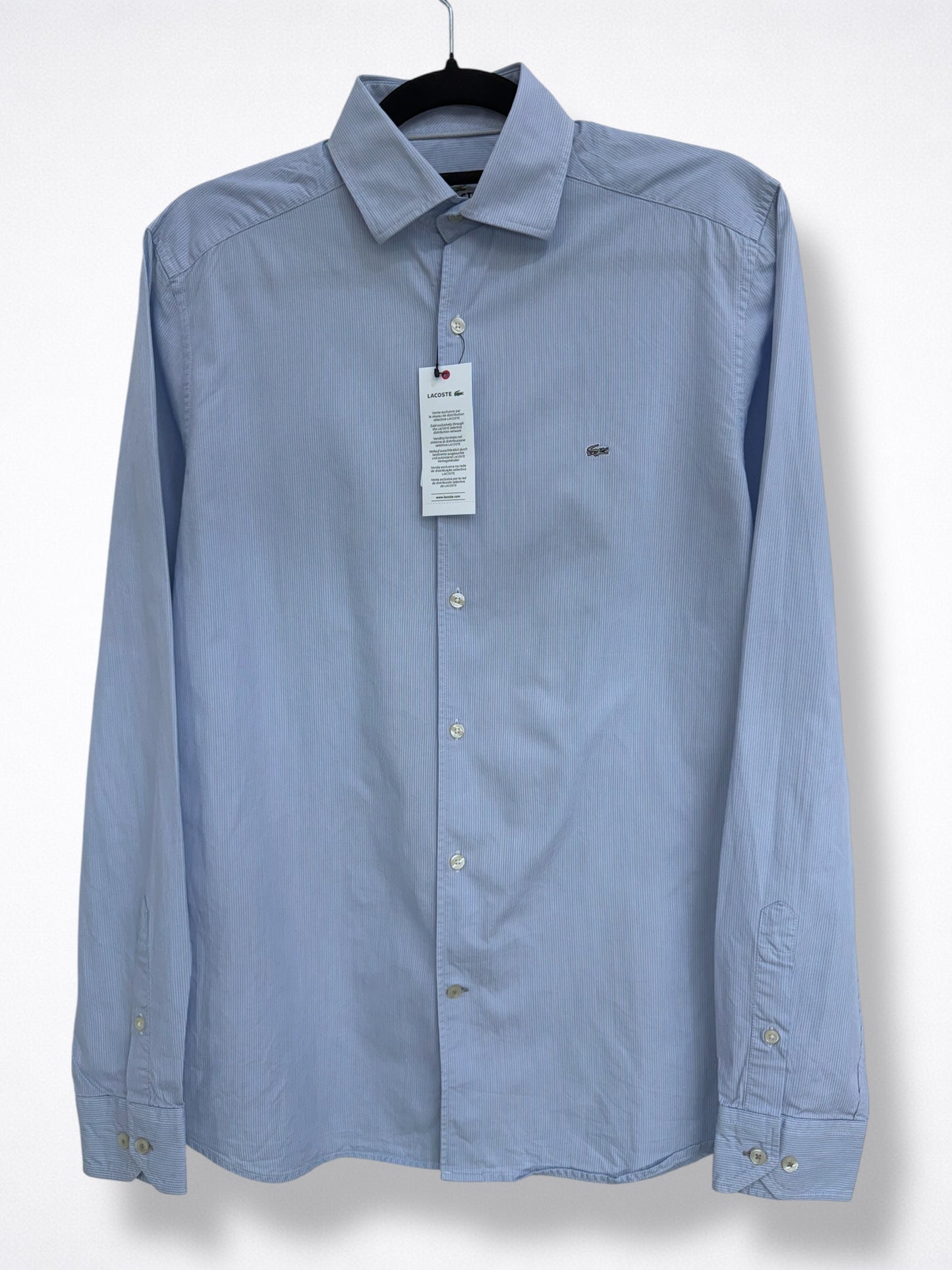 Camisa Lacoste Classic Fit Manga Larga Talla S