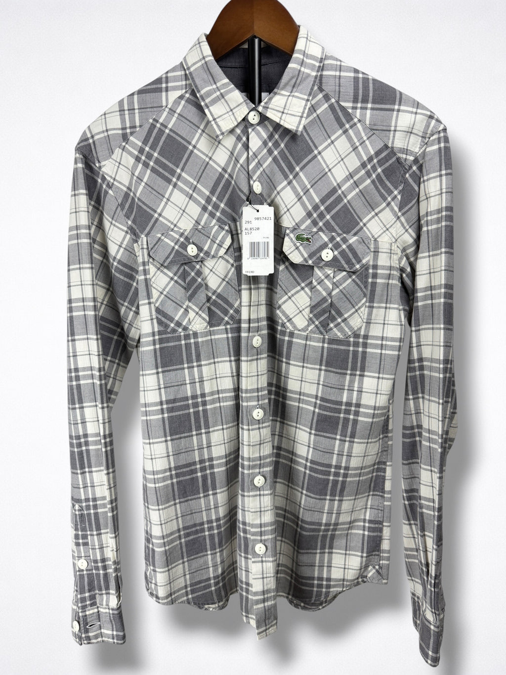 Camisa Lacoste Classic Fit Manga Larga Talla S