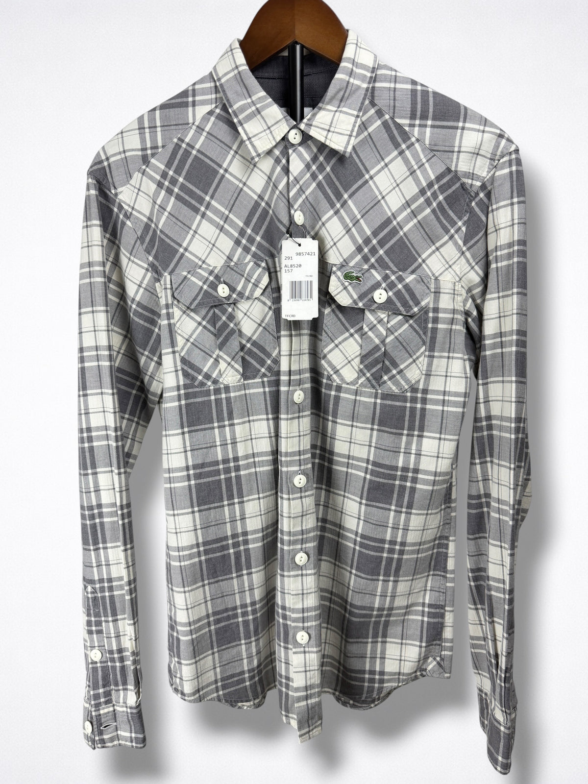 Camisa Lacoste Classic Fit Manga Larga Talla S