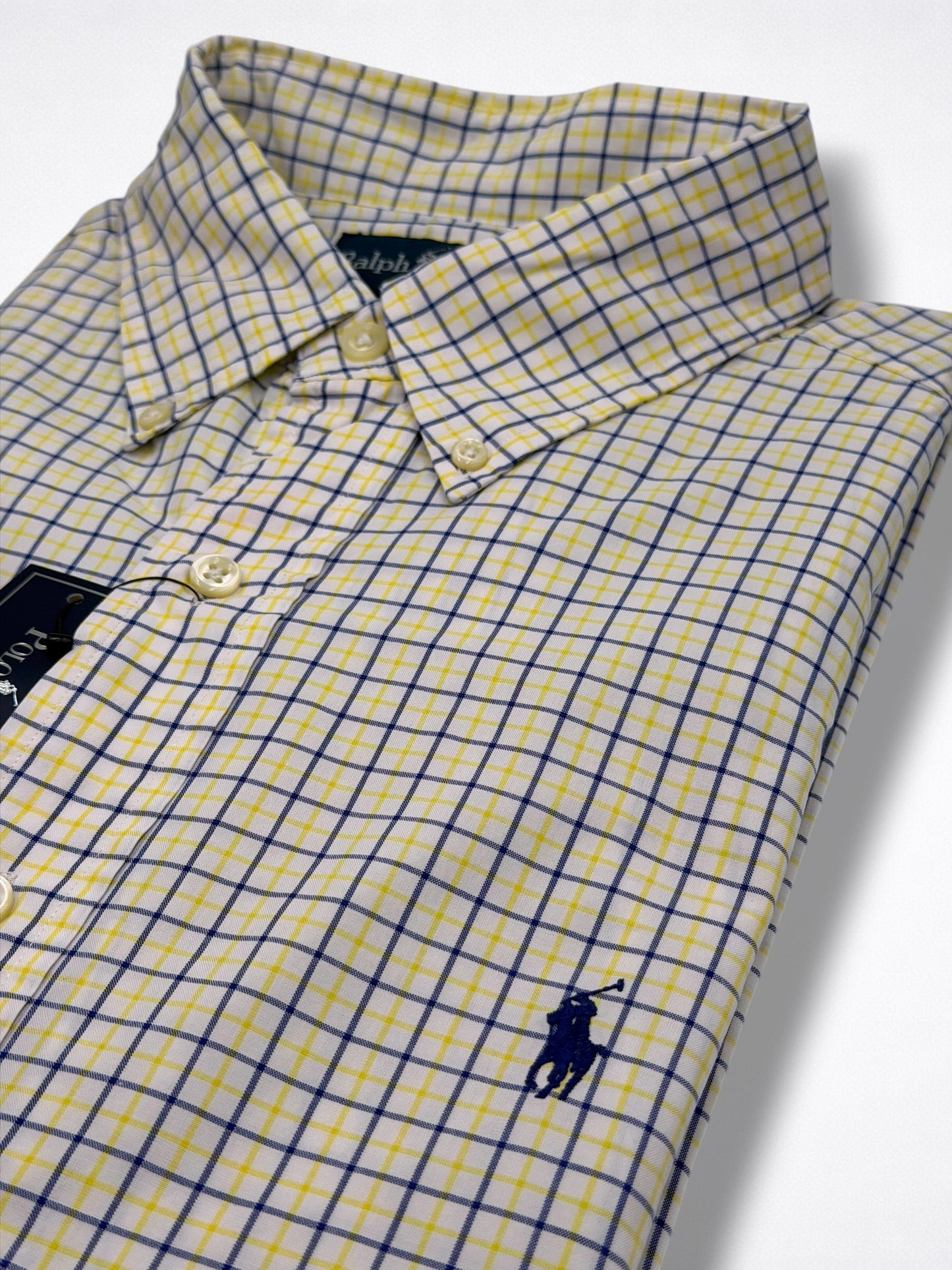Camisa Polo Ralph Lauren Classic Fit Manga Larga Talla L