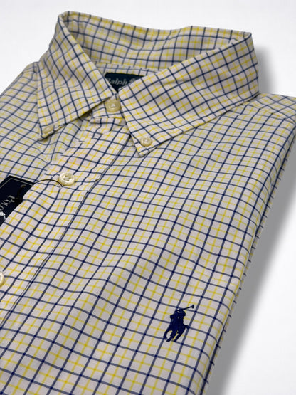Camisa Polo Ralph Lauren Classic Fit Manga Larga Talla L