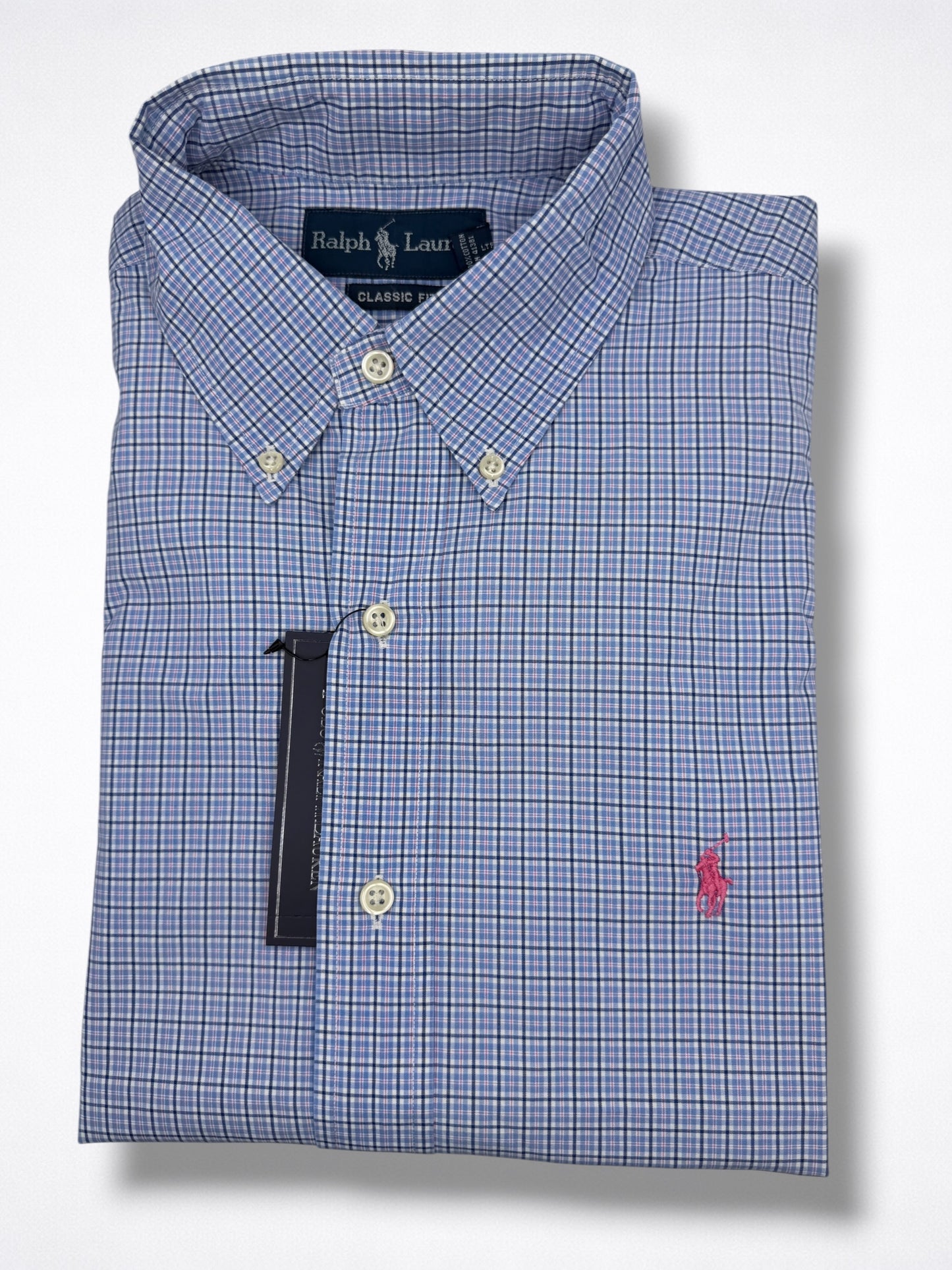 Camisa Polo Ralph Lauren Classic Fit Manga Corta Talla M, modelo Amplio sirve para Talla L